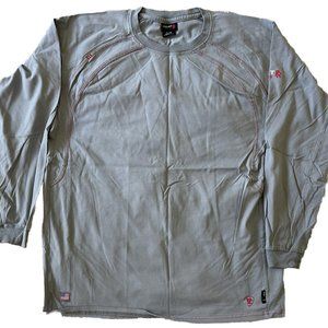 LOT OF 4 Ariat FR Fire Resistant Work Shirt XL Gray ARC Rating 8.9 ATPV CAT 2